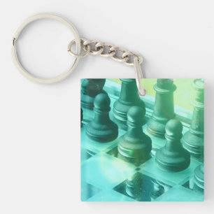 Chess Champ Keychain