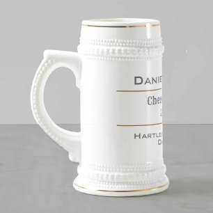 Chess Champion Beer Stein