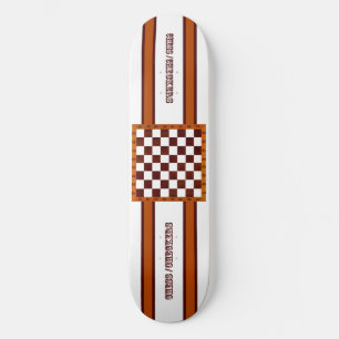 chess / checkers skateboard