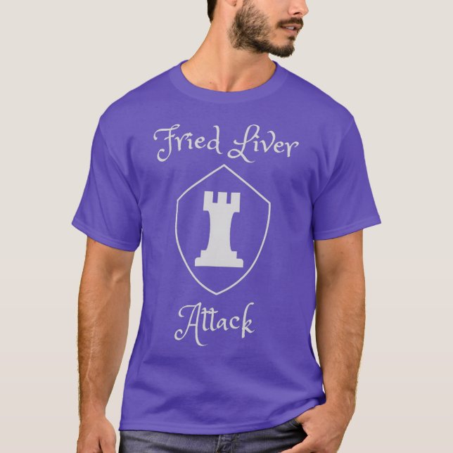 Chess checkmate Fried Liver T-Shirt (Front)