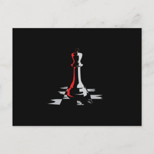 Chess Chess Board King Checkmate Board Game Gift Postcard