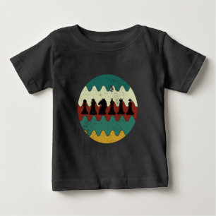 Chess - Chess Pieces Retro Baby T-Shirt
