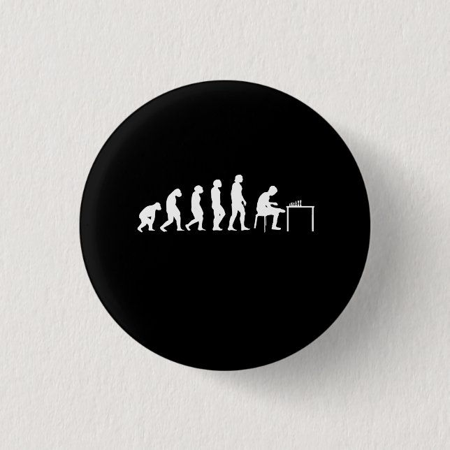 Chess Chess Player 1 Inch Round Button (Front)