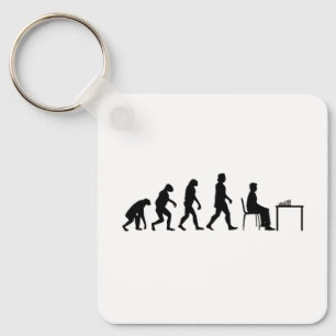 Chess - Chess Player Evolution Keychain