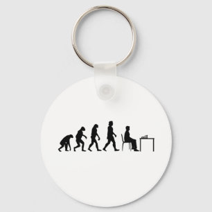 Chess - Chess Player Evolution Keychain