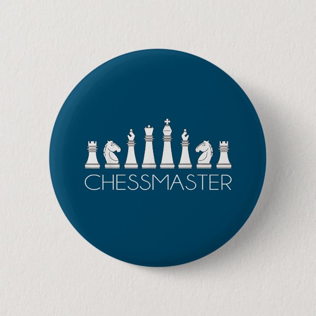 Chess  - Chessmaster 2 Inch Round Button (Front)