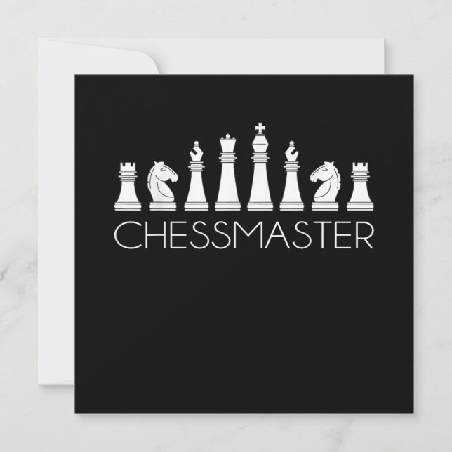 Chess  - Chessmaster Invitation (Front)