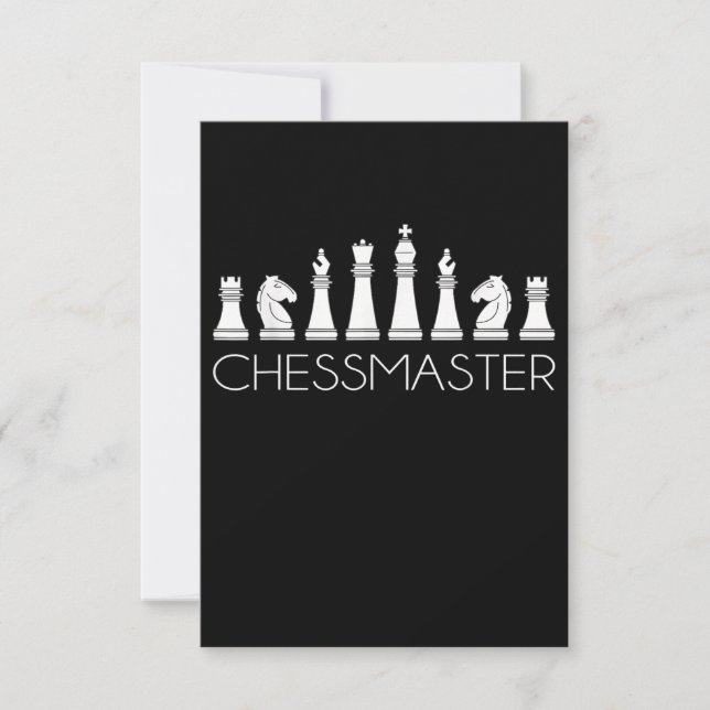 Chess  - Chessmaster Invitation (Front)