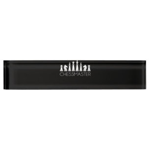 Chess - Chessmaster Nameplate