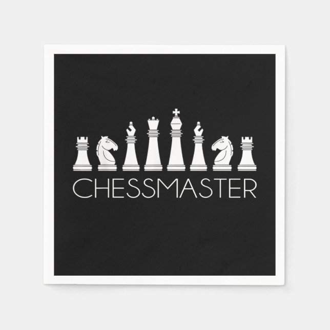 Chess  - Chessmaster Napkin (Front)