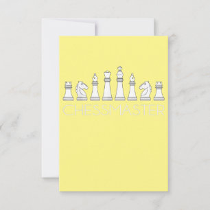 Chess - Chessmaster Thank You Card