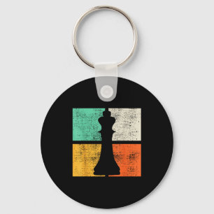 Chess Chessmen King Player  Keychain
