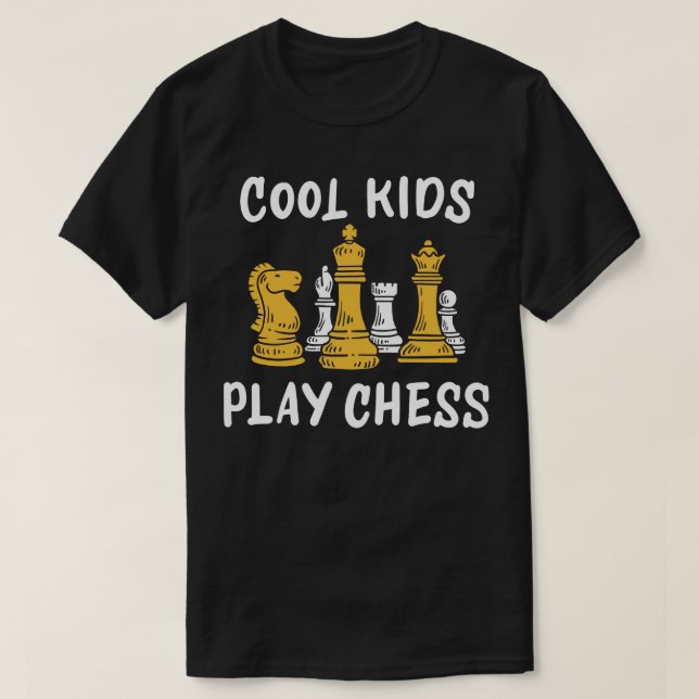 Chess Chessmen T-Shirt (Design Front)