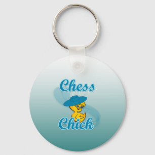Chess  Chick #3 Keychain