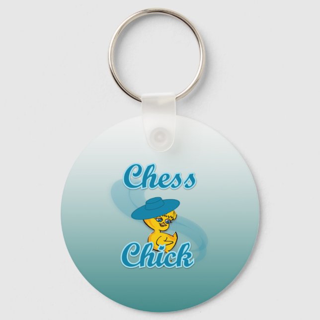 Chess  Chick #3 Keychain (Front)