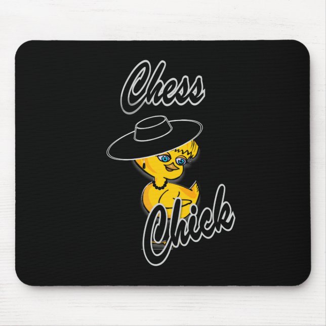 Chess Chick #4 Mouse Pad (Front)