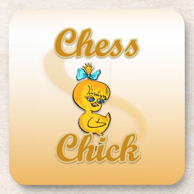 Chess  Chick Coaster (Front)