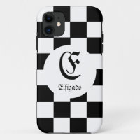 Chess Club Custom Name Initial