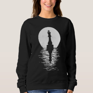 Chess Club Game King Queen Horse chess piece men + Sweatshirt