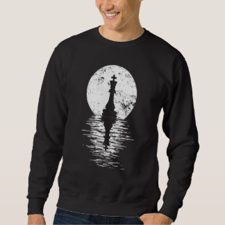 Chess Club Game King Queen Horse chess piece men + Sweatshirt