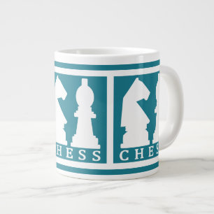 CHESS custom colour jumbo mug