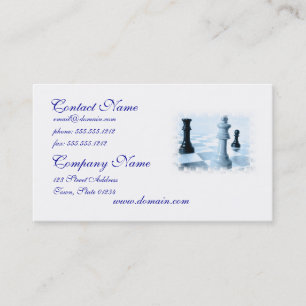 Chess Design Business Card