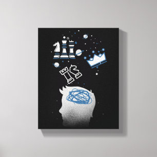 Chess Design Canvas Print