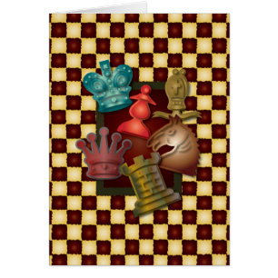 Chess Design King Queen Knight Bishop Pawn