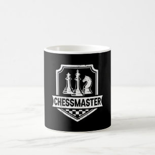 Chess Design With Chessboard For Chess Player Coffee Mug