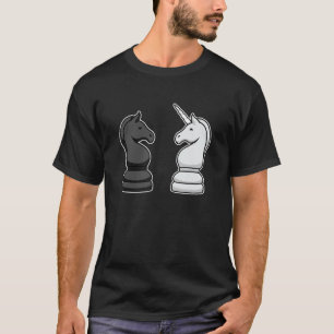 Chess Figure Chessboard I Horse Springer Unicorn T-Shirt