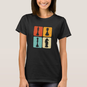 Chess Figures  Chess Player Pun Quote T-Shirt