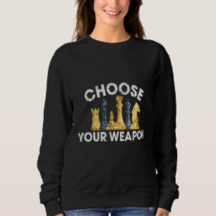Chess  For Chess  Kids Boys Girls Cool Player Sweatshirt