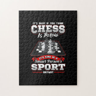 Chess Funny Quotes Humour Sayings Jigsaw Puzzle