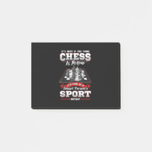 Chess Funny Quotes Humour Sayings Post-it Notes