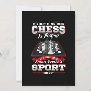 Chess Funny Quotes Humour Sayings Thank You Card