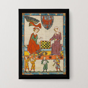 Chess Game 14th Century Codex Manesse