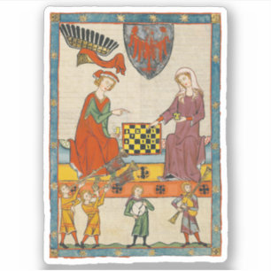 Chess Game 14th Century Codex Manesse