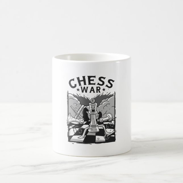 Chess Game Best Gift Coffee Mug (Center)