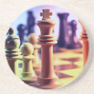 Chess Game Coasters