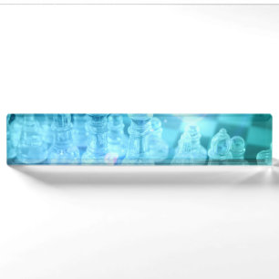 Chess Game Nameplate