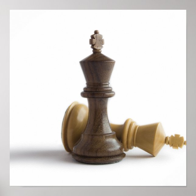 Chess Game Over Poster (Front)