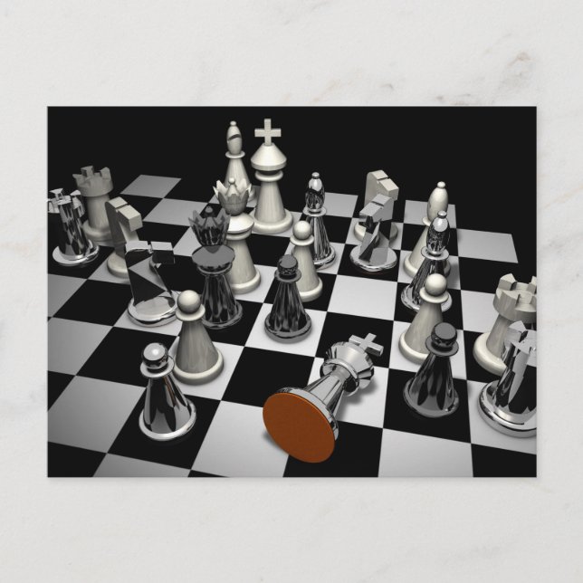 chess game postcard (Front)