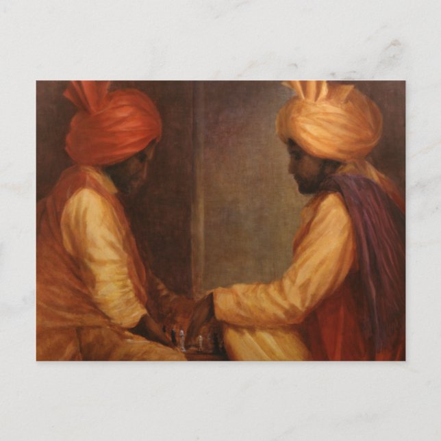 Chess Game Postcard (Front)