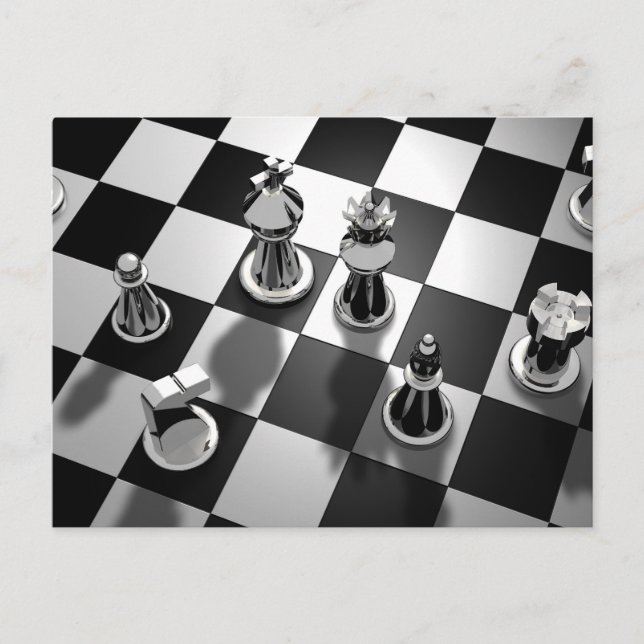 chess game postcard (Front)