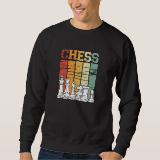 Chess game retro vintage sweatshirt