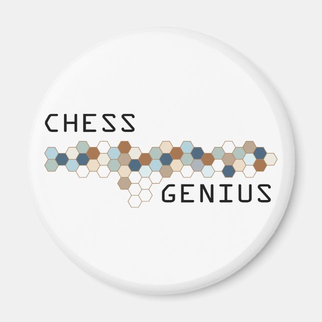 Chess Genius Magnet (Front)