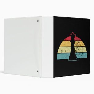 Chess Gift   Chess Video Game Or Food Design Binder