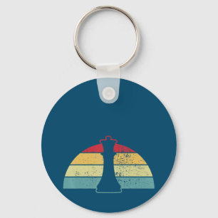 Chess Gift Chess Video Game Or Food Design Keychain
