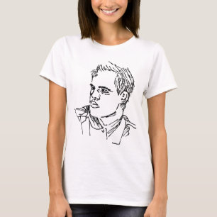 Chess Grandmaster Magnus Carlsen Portrait T-Shirt