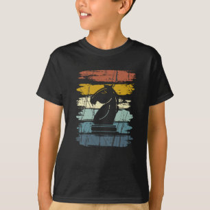 Chess Horse Retro T-Shirt